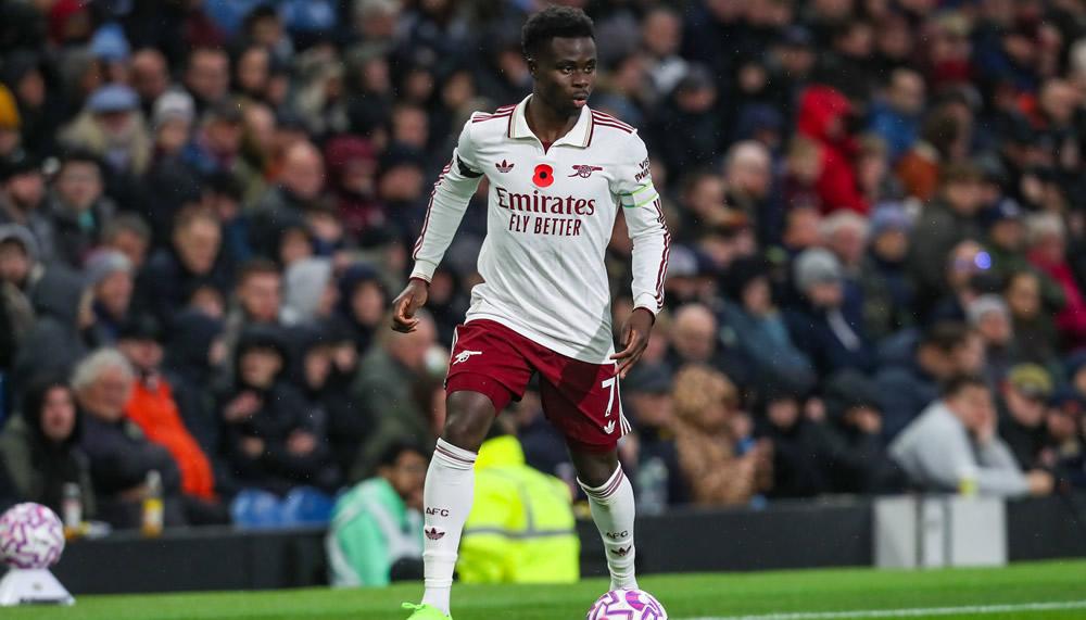 Bukayo Saka 1000 imago