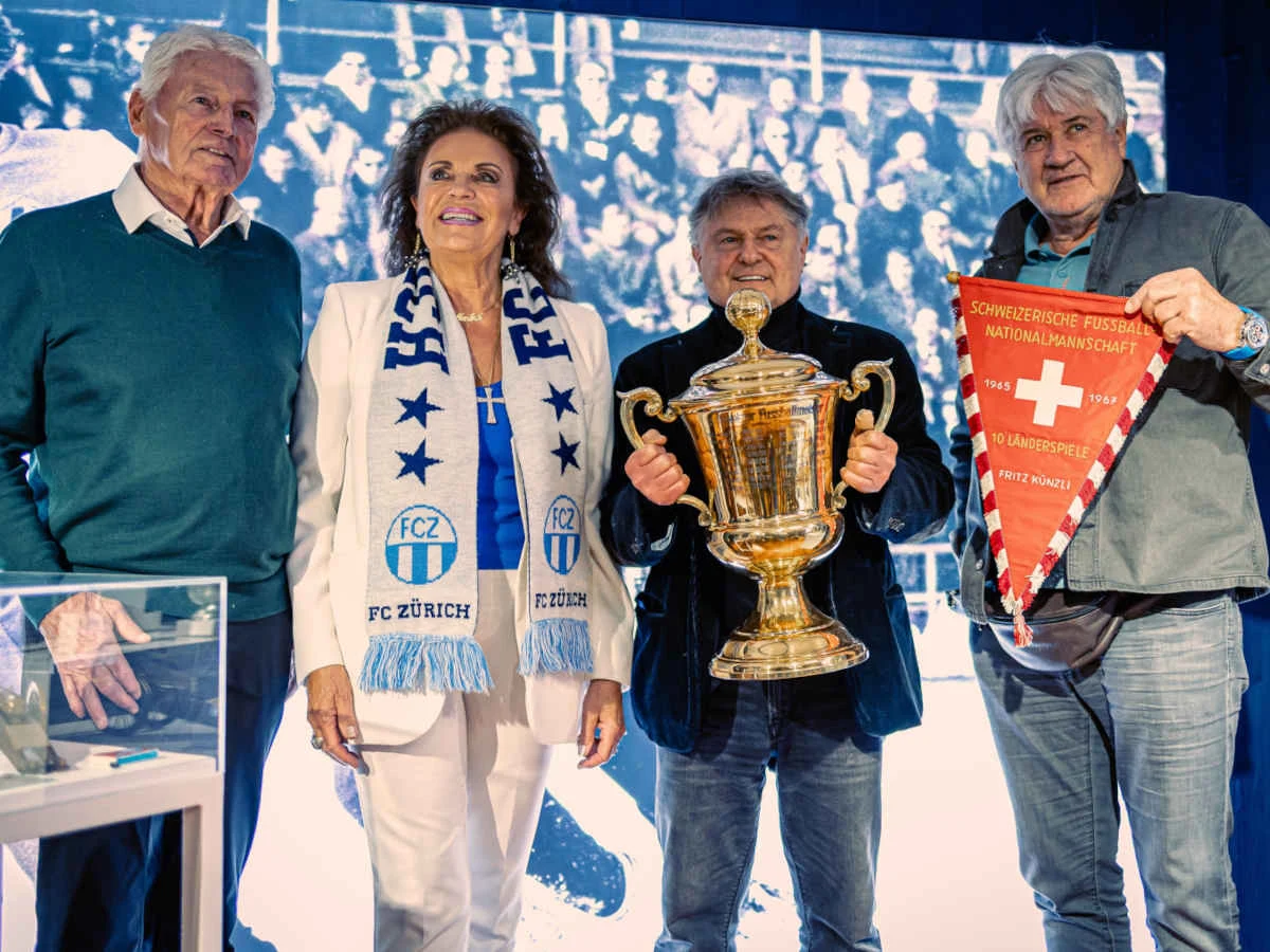 Der FCZ zelebriert seine Klubikone Fritz Künzli an Vernissage