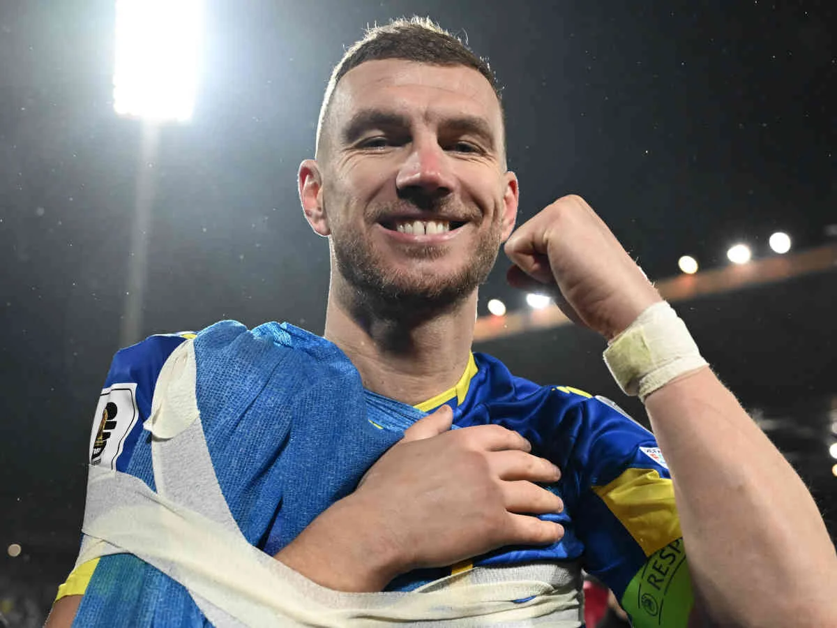 Edin Dzeko verkündet, wann er auf den Platz zurückkehrt