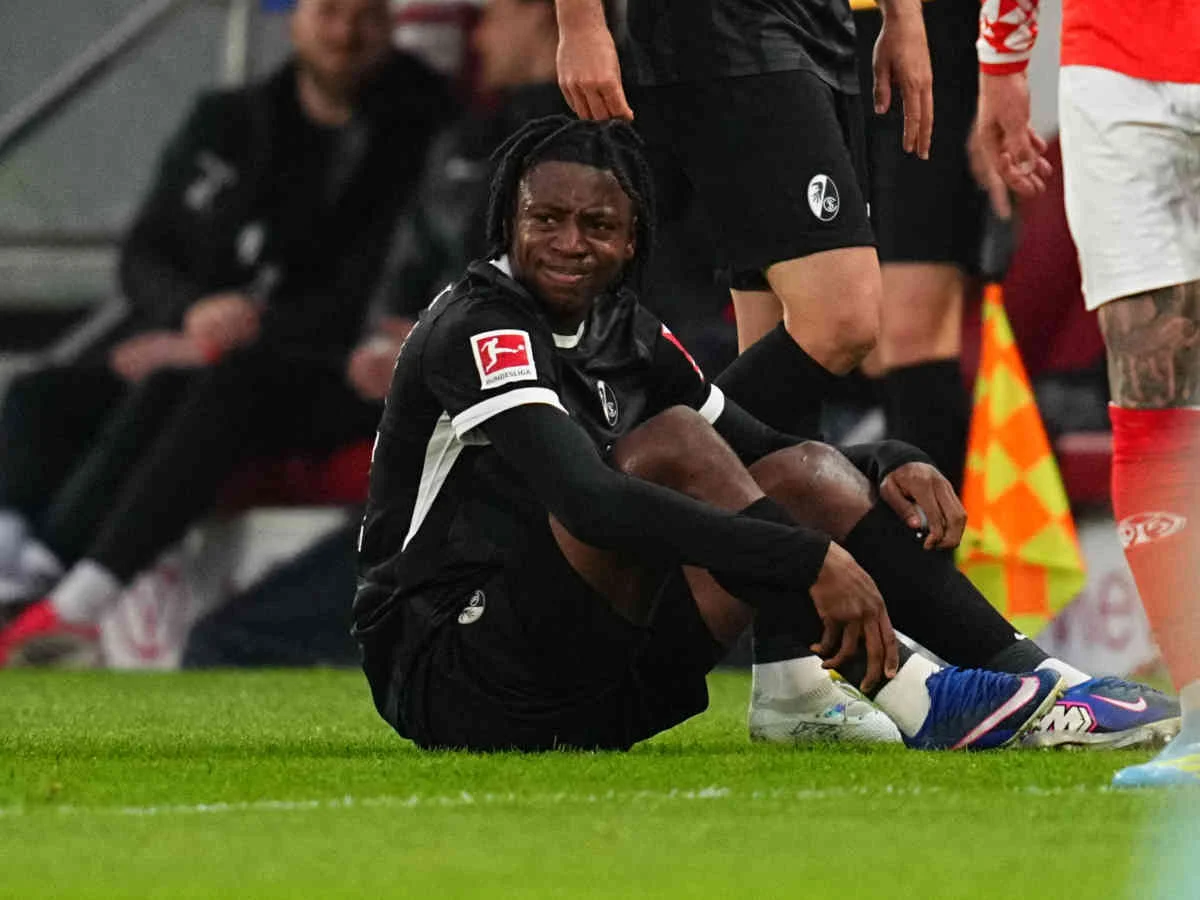 Sorgen um das linke Knie von Johan Manzambi nach Sieg in Mainz