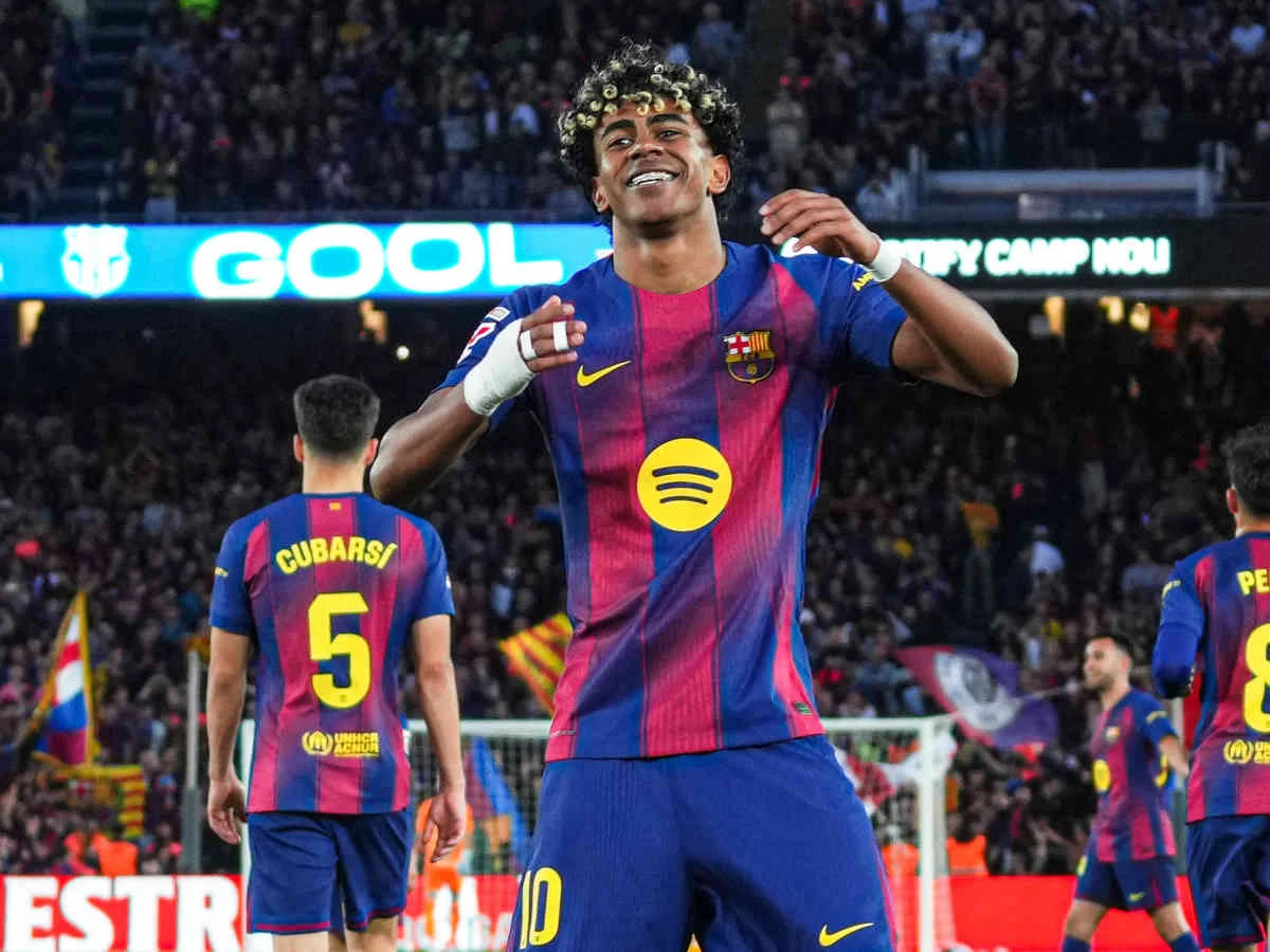 Lamine Yamal macht im Camp Nou eine Entdeckung