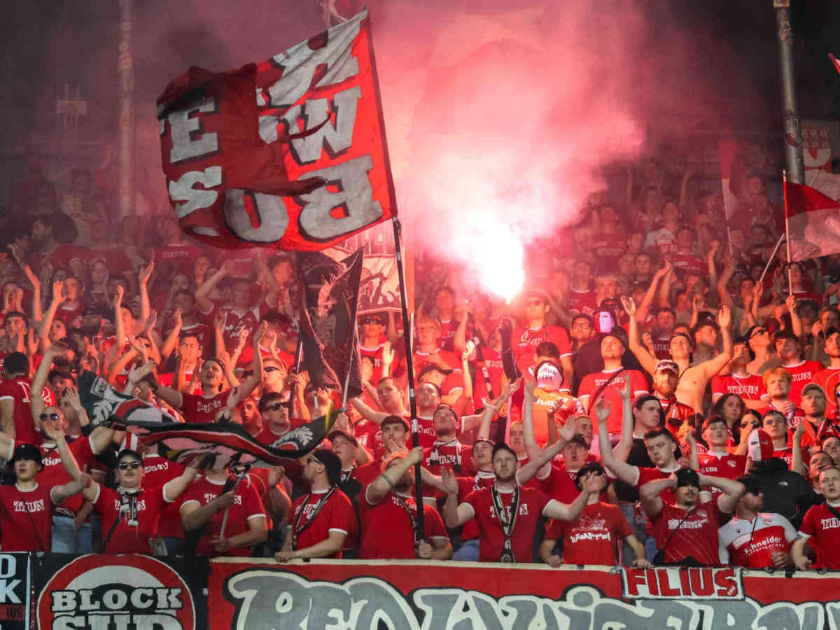 Thun feiert den Meistertitel die ganze Nacht