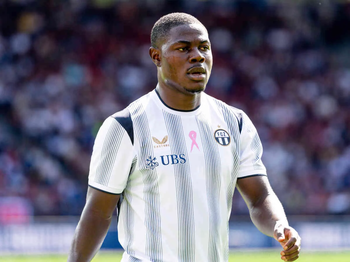 FCZ-Torjäger Umeh Emmanuel hat ein Ziel in einer Topliga